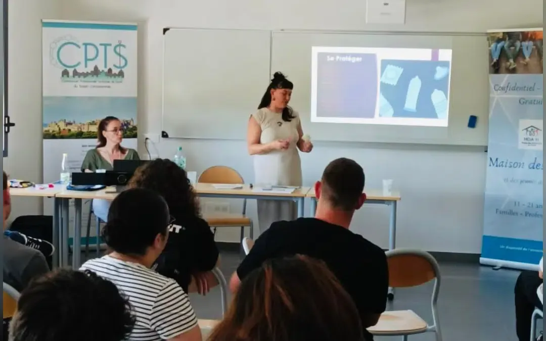 Actions Jeunesse : à la rencontre des étudiant du Purple Campus